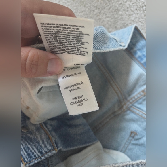 Agolde Pinch Waist High Rise Kick Jeans In Riptide - Picture 7 of 9